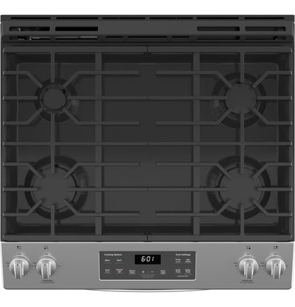 GE Ranges 30" Stainless Steel JCGSS61SPSS - Appliance Bazaar