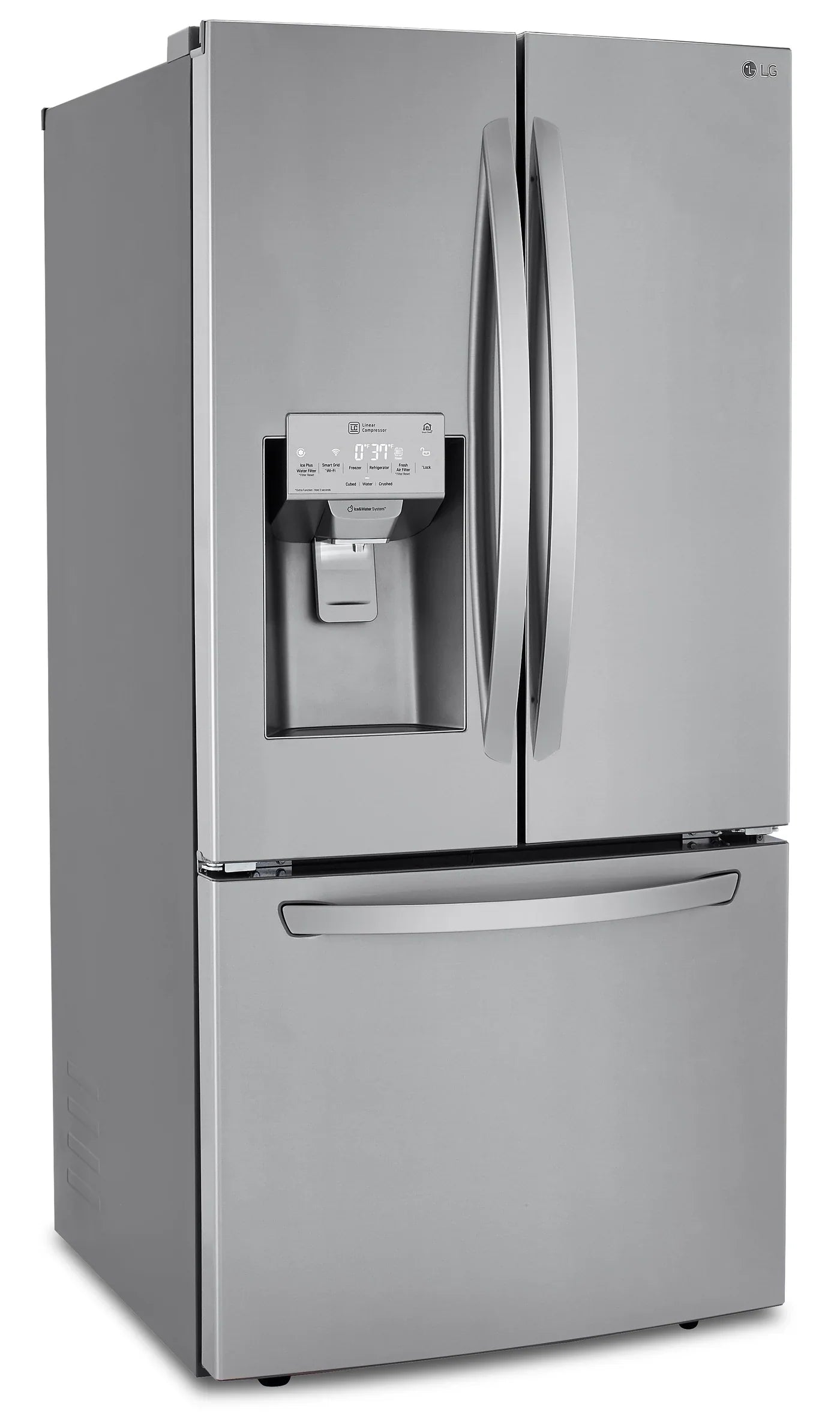 LG Refrigerator 33" Stainless Steel LRFXS2503S - Appliance Bazaar