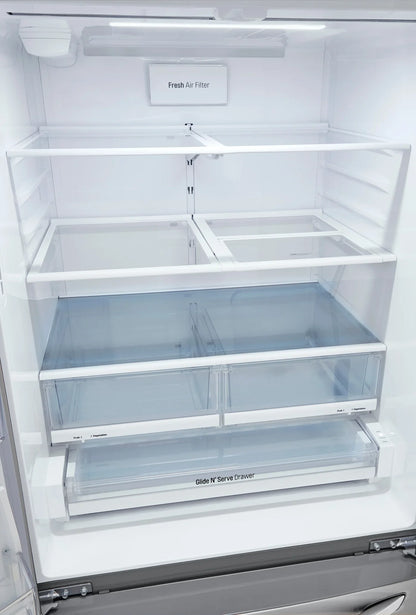 LG Refrigerator 33" Stainless Steel LRFXS2503S - Appliance Bazaar