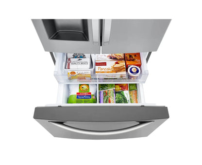 LG Refrigerator 33" Stainless Steel LRFXS2503S - Appliance Bazaar