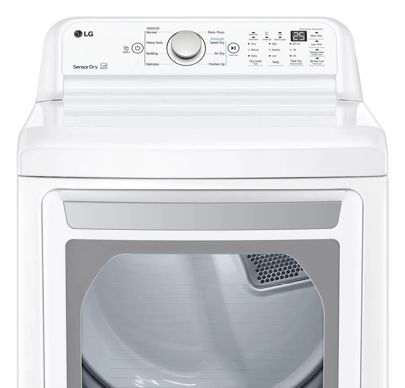 LG Dryers 27" White DLE7150W - Appliance Bazaar