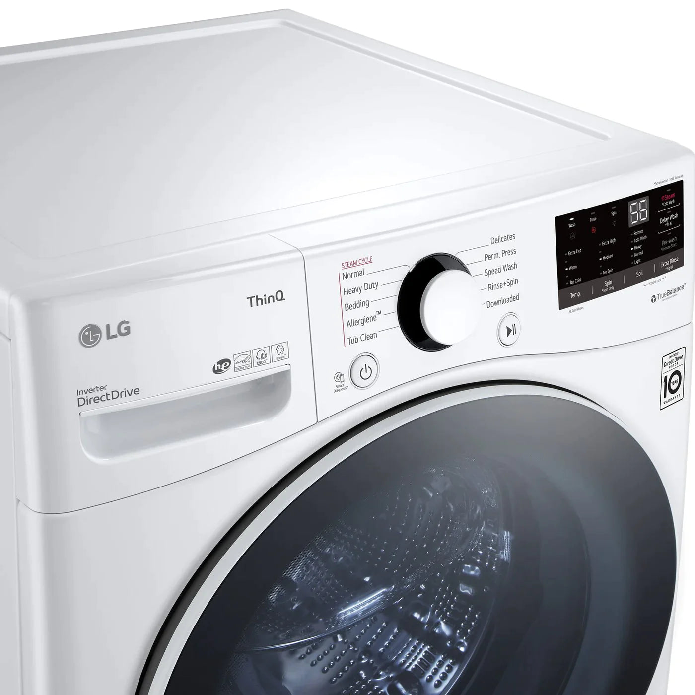 LG Washer 27" White WM3600HWA - Appliance Bazaar