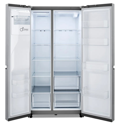 LG Refrigerator 36" Stainless Steel LRSXS2706V - Appliance Bazaar