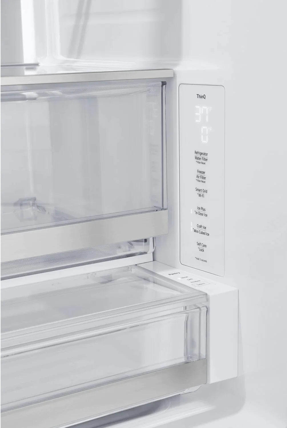 LG Refrigerator 36" Stainless Steel LRYXC2606S - Appliance Bazaar
