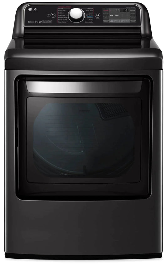 LG Dryers 27" Black Stainless Steel DLEX7900BE - Appliance Bazaar