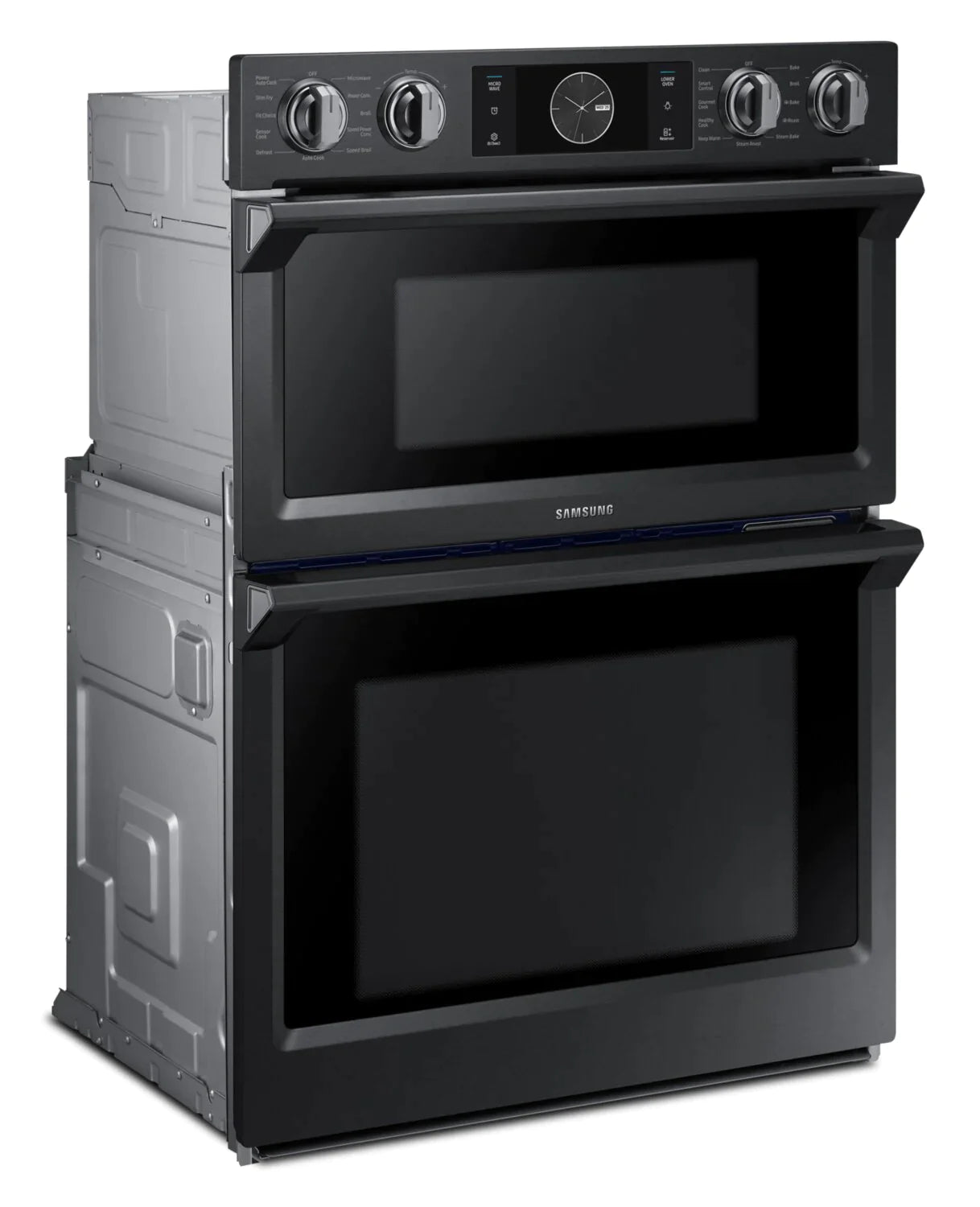 SAMSUNG Wall Ovens 30" Black Stainless Steel NQ70M7770DG - Appliance Bazaar