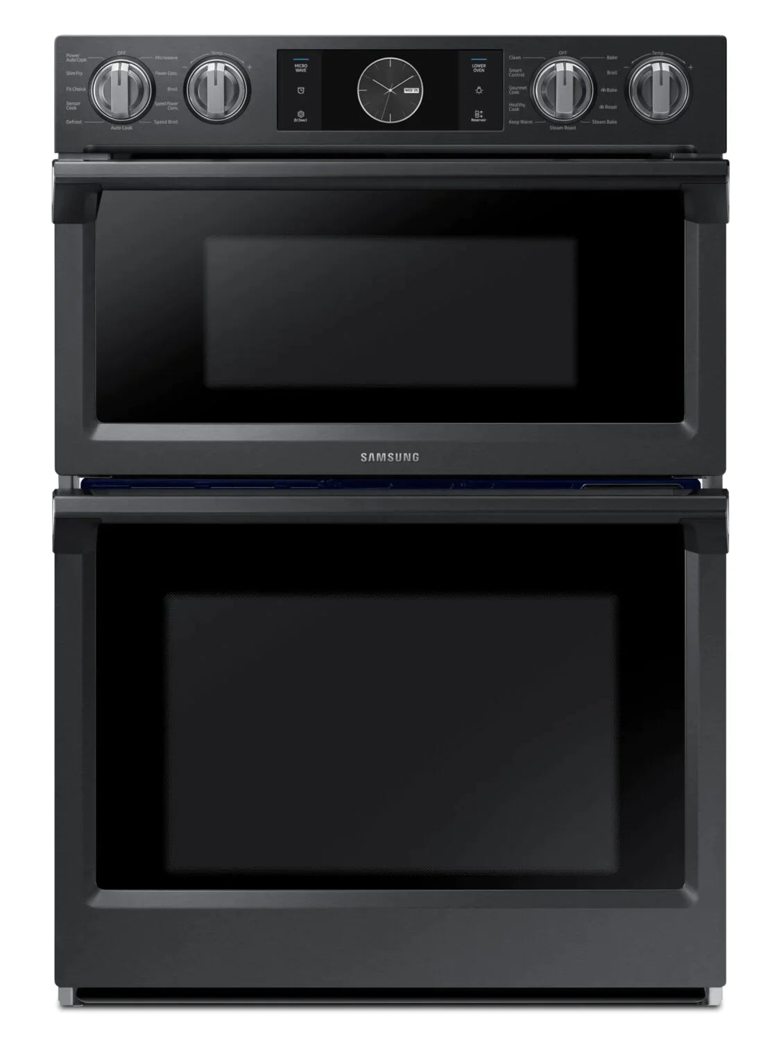 SAMSUNG Wall Ovens 30" Black Stainless Steel NQ70M7770DG - Appliance Bazaar