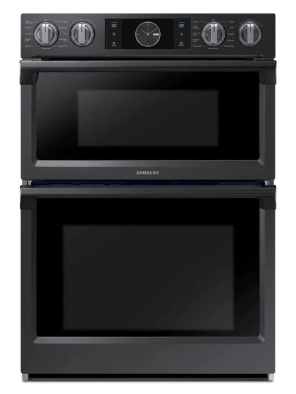 SAMSUNG Wall Ovens 30" Black Stainless Steel NQ70M7770DG - Appliance Bazaar