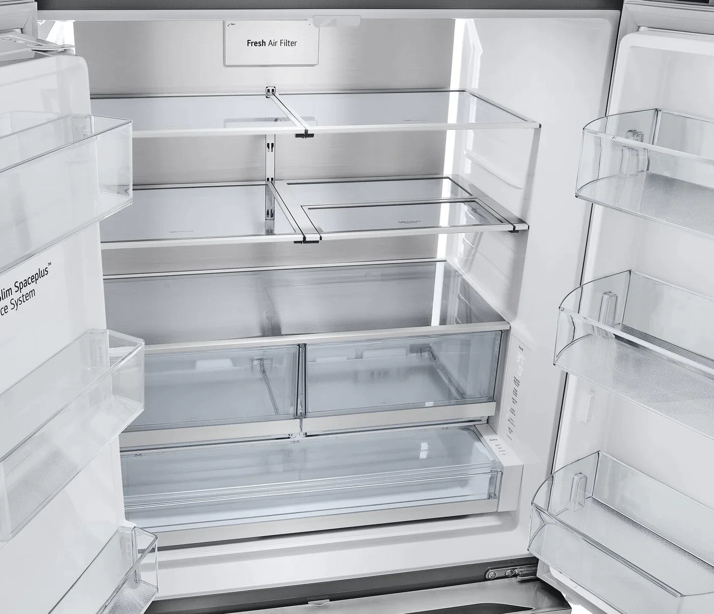 LG Refrigerator 36" Stainless Steel LRYXC2606S - Appliance Bazaar