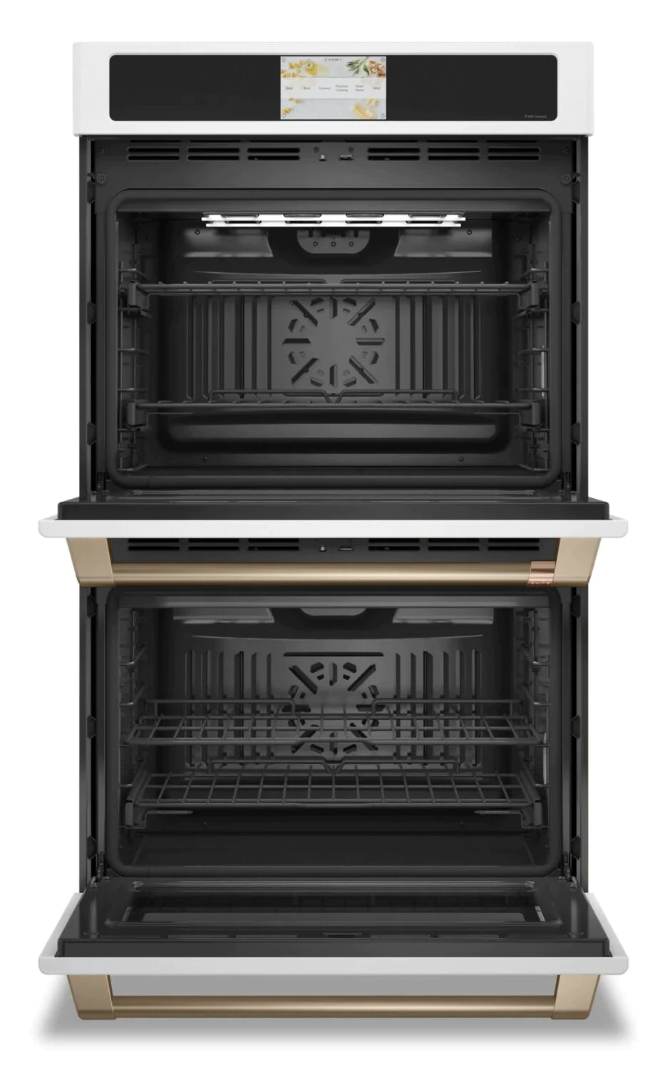 GE Wall Ovens 30" White CTD90DP4NW2 - Appliance Bazaar