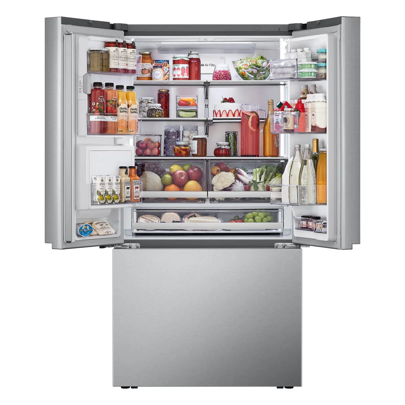 LG Refrigerator 36" Stainless Steel LRYXC2606S - Appliance Bazaar