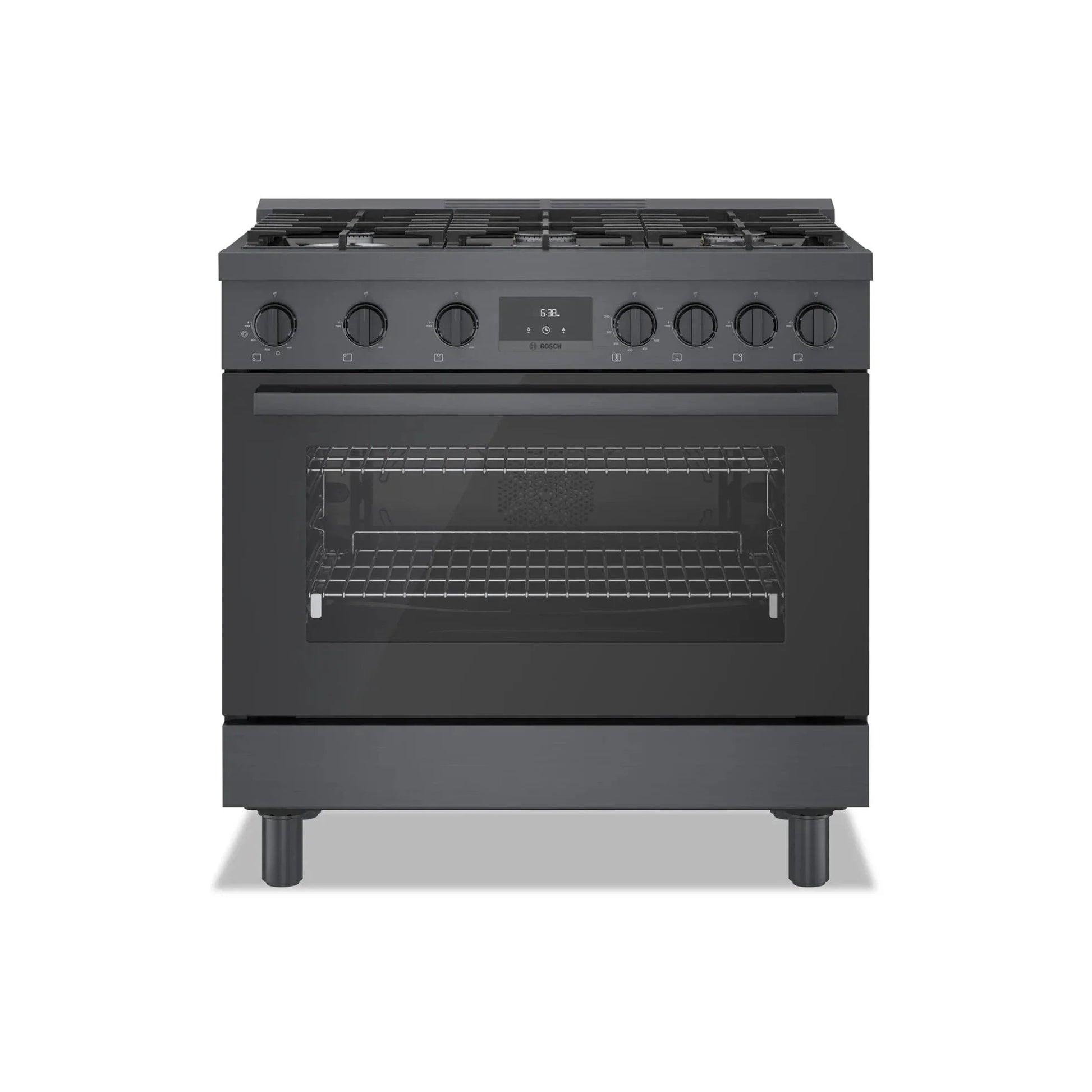 Bosch Ranges 36" Black Stainless Steel HGS8645UC - Appliance Bazaar