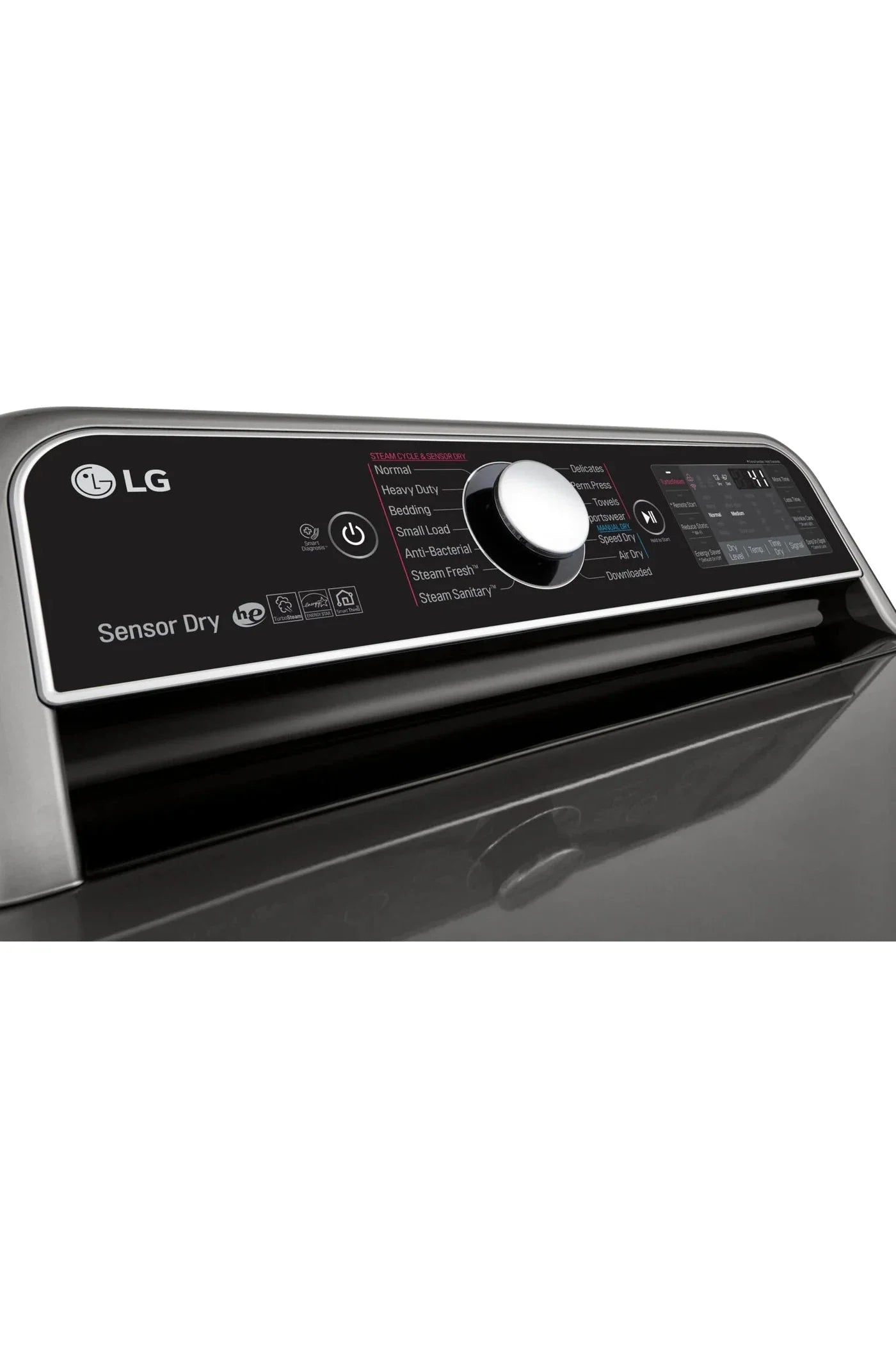 LG Dryers 27" Black Stainless Steel DLEX7900VE - Appliance Bazaar