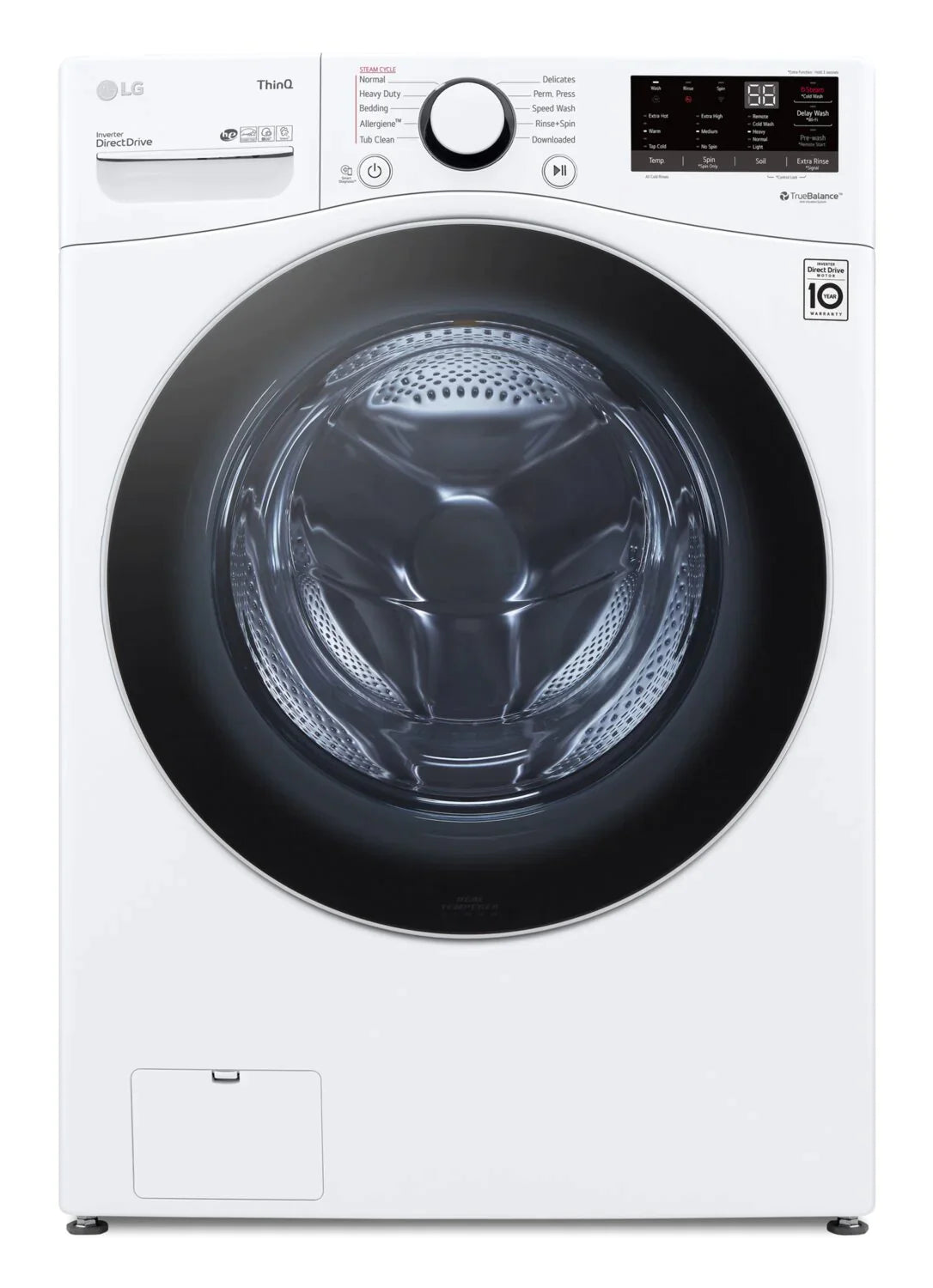 LG Washer and Dryer 27" White WM3600HWA-DLE3600W - Appliance Bazaar