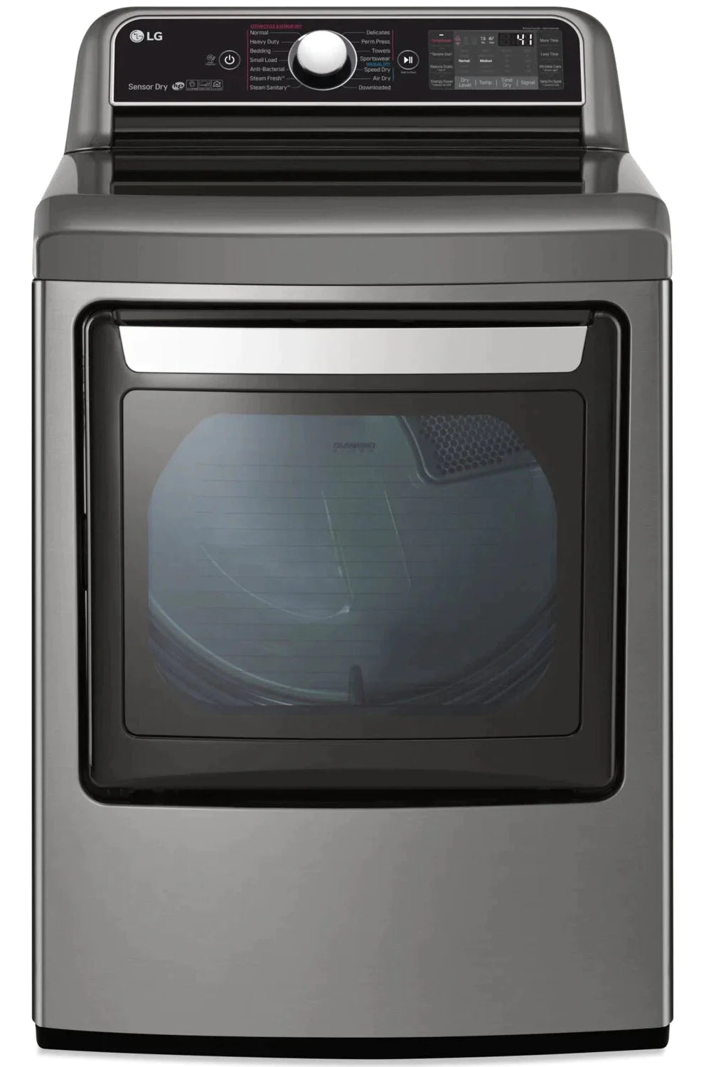 LG Dryers 27" Black Stainless Steel DLEX7900VE - Appliance Bazaar