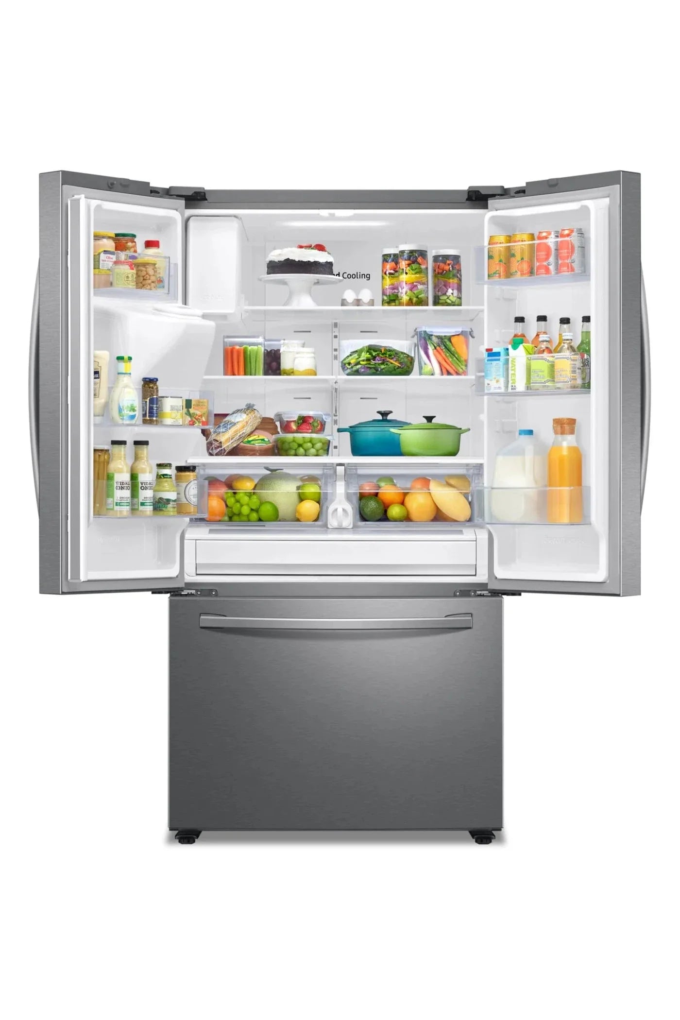 Samsung Refrigerator 36" Stainless Steel RF27T5201SR - Appliance Bazaar
