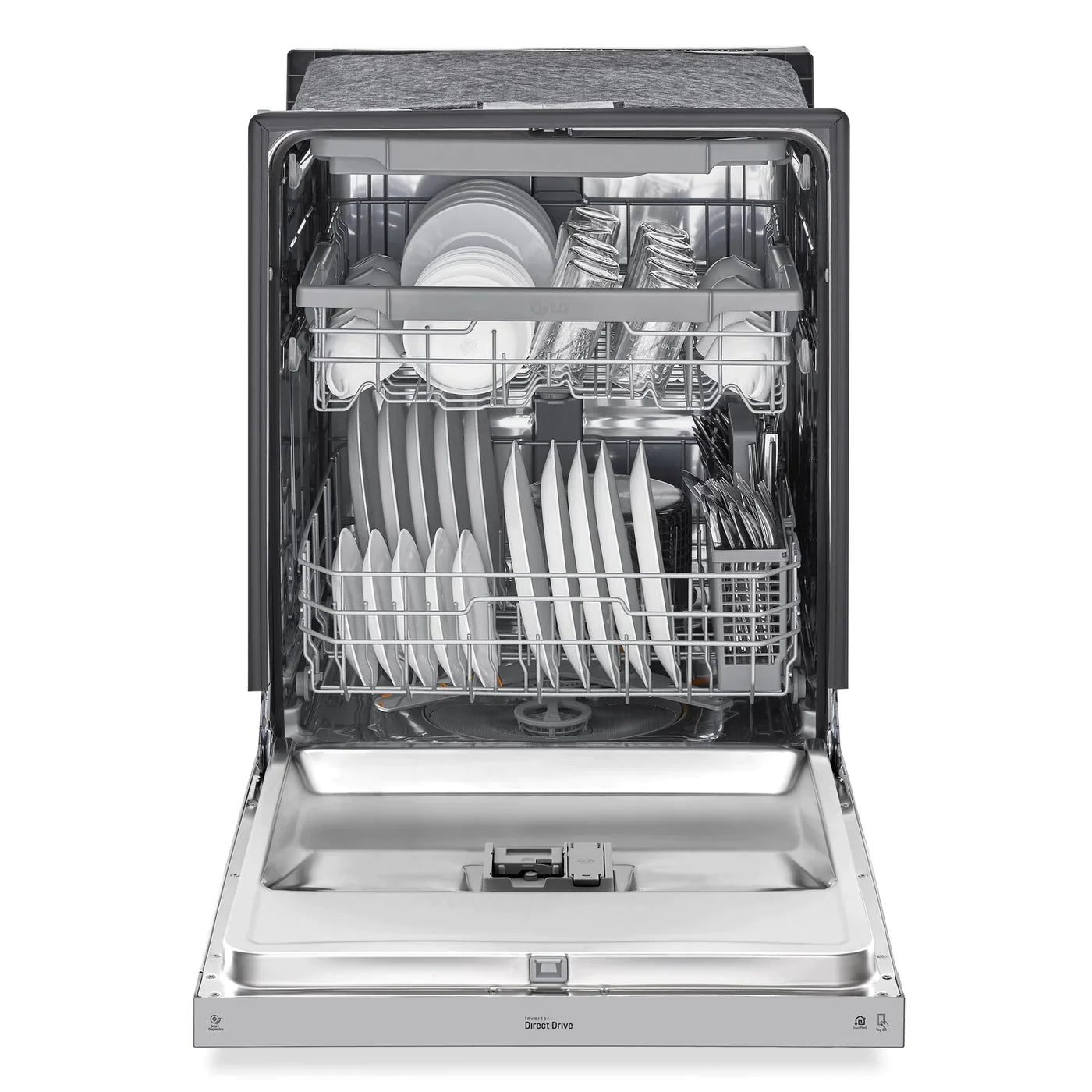 LG Dishwashers 24" Stainless Steel LDFN4542S - Appliance Bazaar